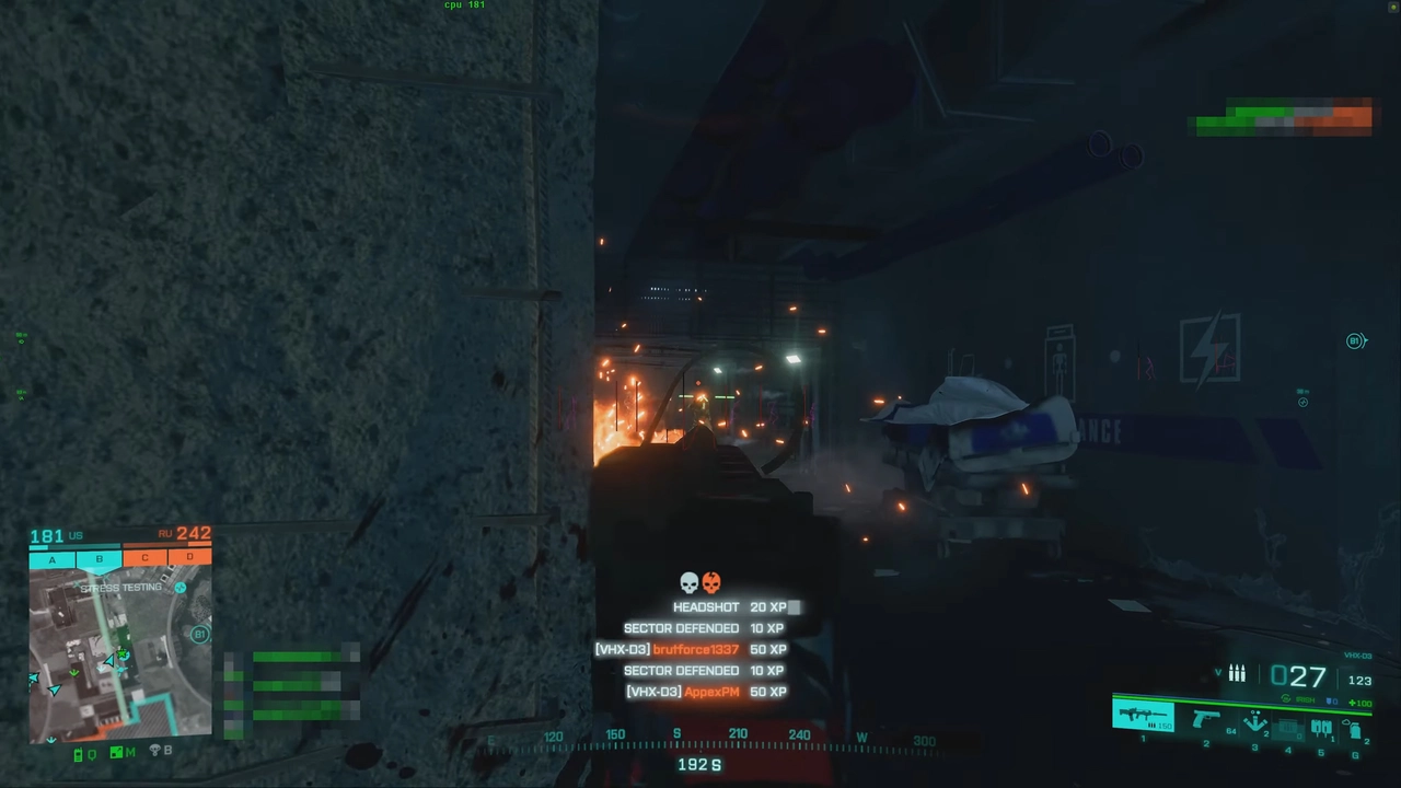 Battlefield 2042 aimbot with bullet drop prediction and smoothing